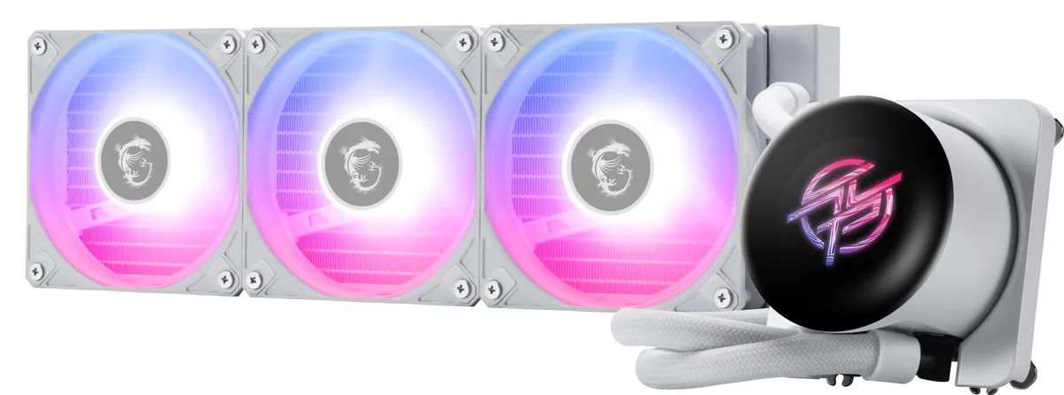 MSI MSI MPG CORELIQUID P13 360 WHITE liquid cooler — photo du produit
