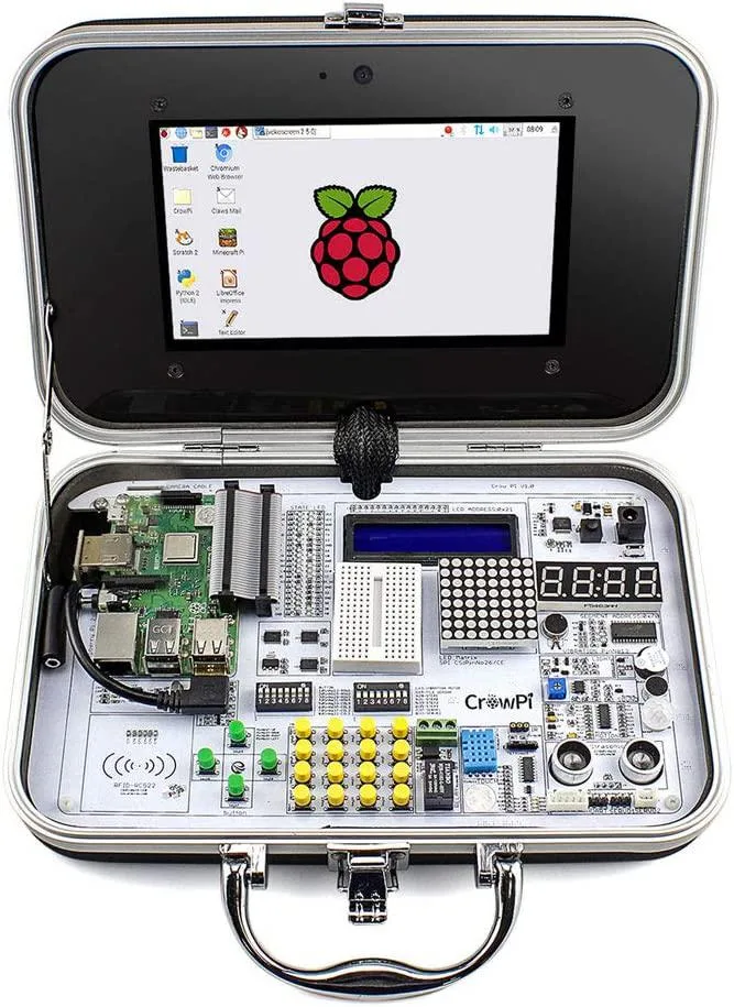 Mickey Technology Mickey Technology Crowpi Advanced Version Development Board with 19 Sensors and 21 Lessons — صورة المنتج