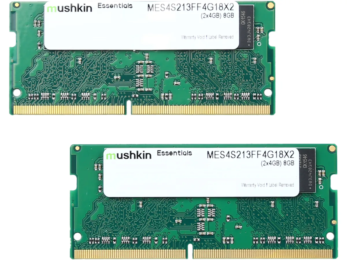 Mushkin Enhanced Mushkin Enhanced MES4S213FF4G18X2 8GB (2 x 4GB) DDR4 2133 CL15 laptop RAM — foto produk