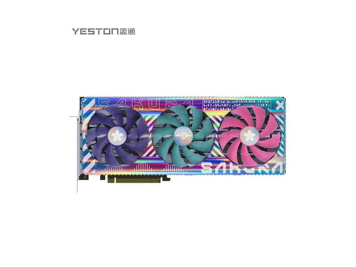 YESTON Yeston Radeon RX 7900 XTX 24GB GDDR6 graphics card — product photo