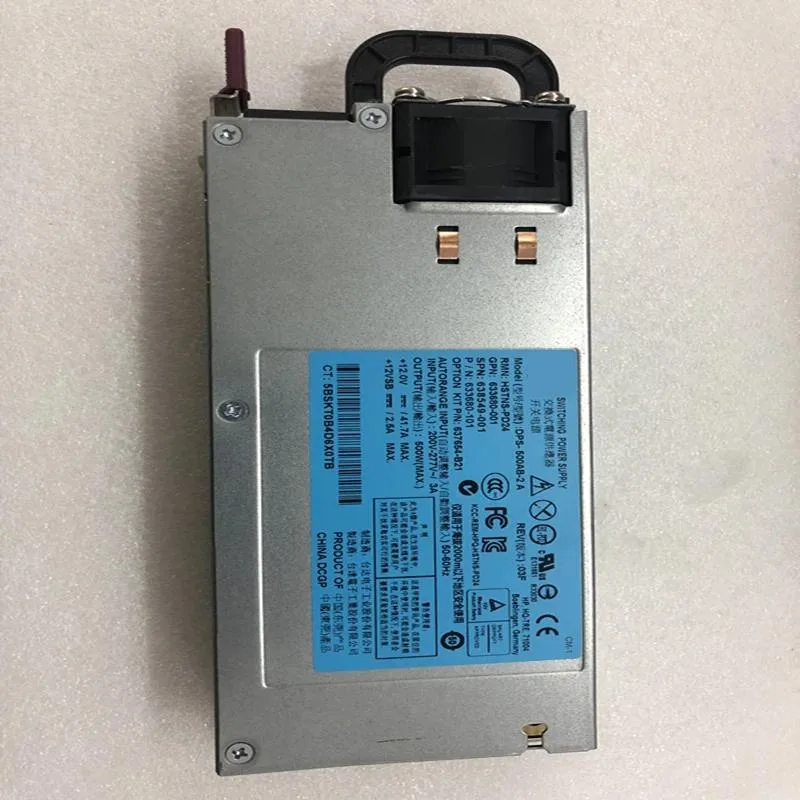 KHACHIMO 500W ATX power supply unit in metal casing