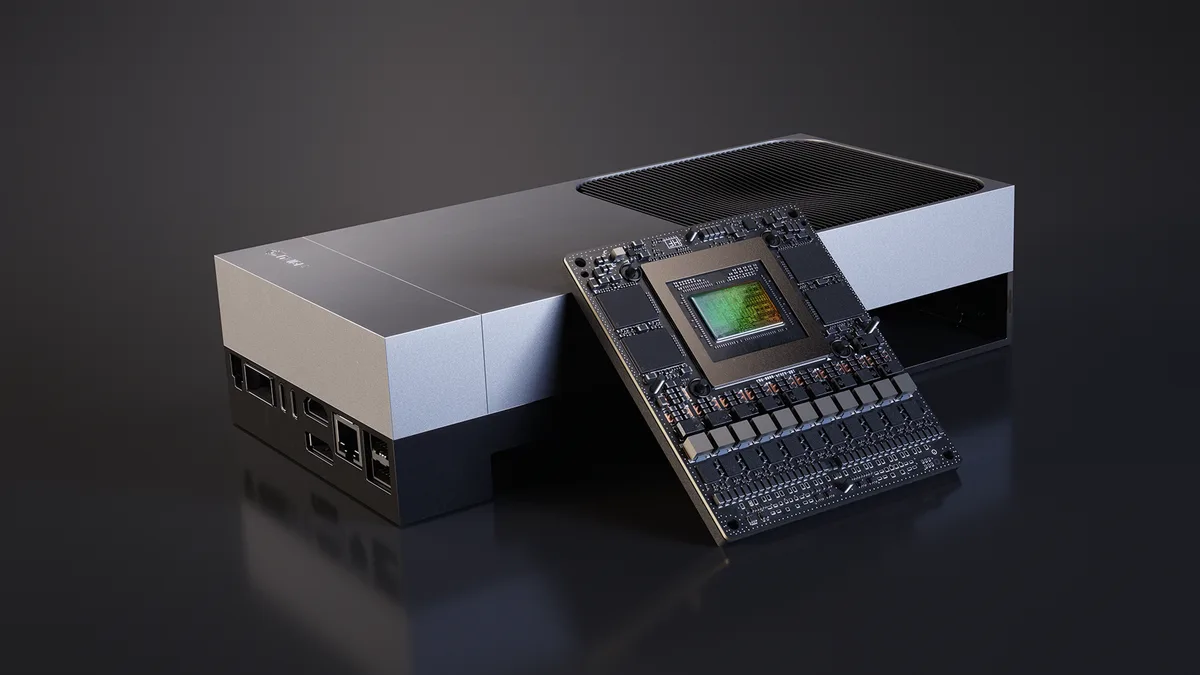 NVIDIA NVIDIA 945-14070-0080-000 Jetson AGX Thor Developer Kit 128 GB LPDDR5X 1 TB NVMe 140 W — produktfoto