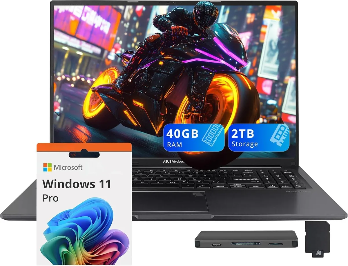 ASUS ASUS Vivobook 16" WUXGA i7-1355U 40GB 1TB + 1TB Dock business laptop — صورة المنتج