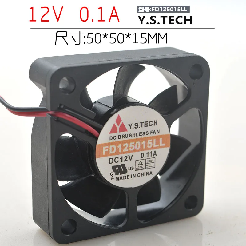 Zyvpee Zyvpee FD125015LL 5015 12V .11A 2-wire case fan — صورة المنتج