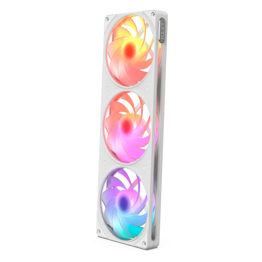 NZXT NZXT RF-R236R-WF F360 RGB Reverse White 360mm PWM Case Fan — productfoto