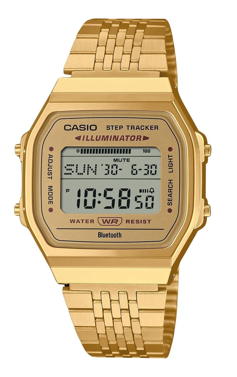 CASIO CASIO ABL-100WEG-9A Gold Digital Quartz Watch — product photo