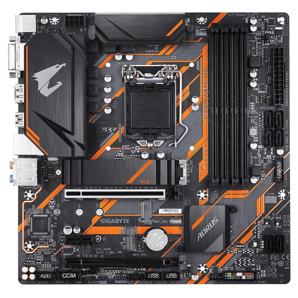 GIGABYTE GIGABYTE B360 M AORUS PRO Intel motherboard — product photo
