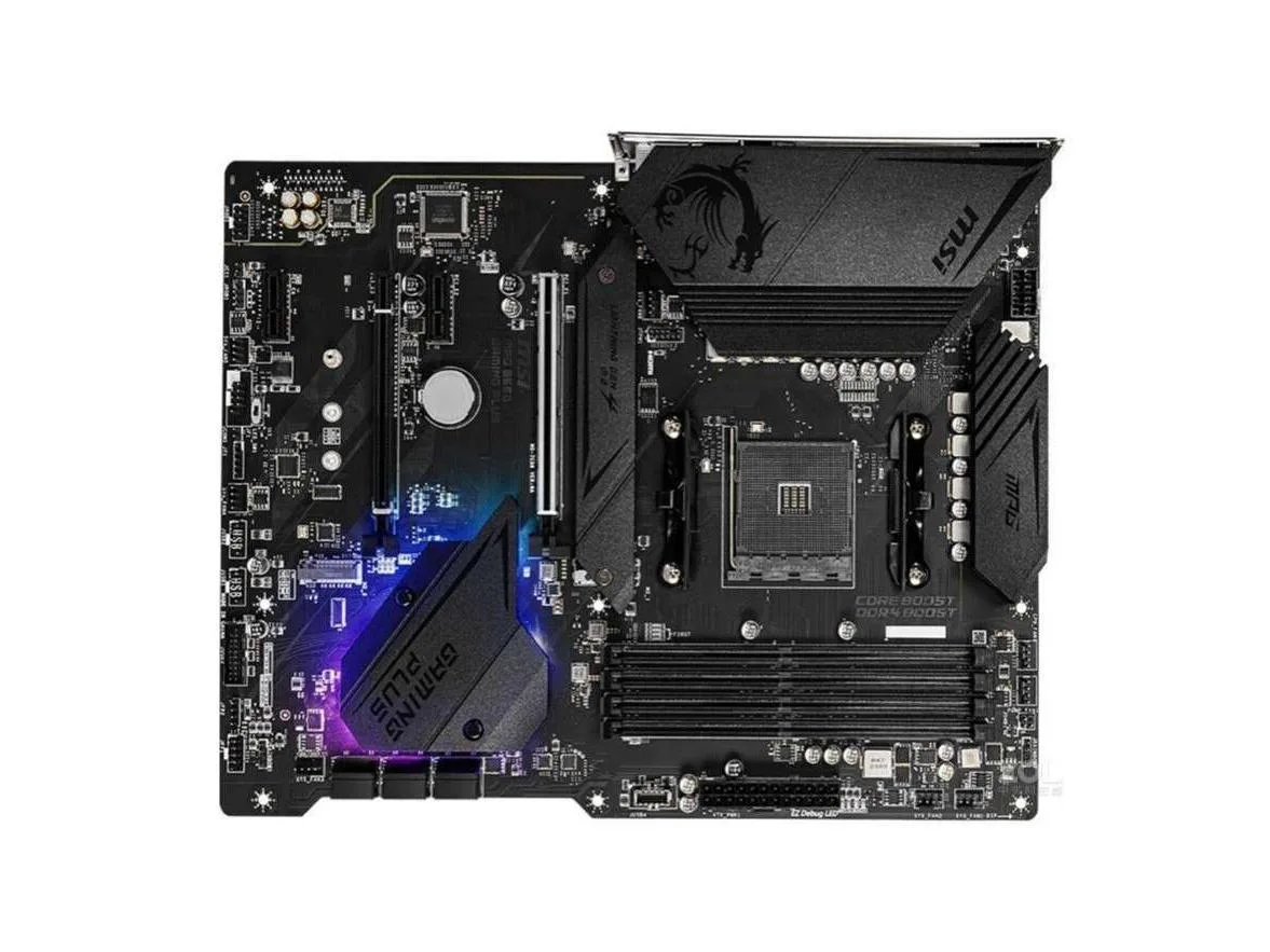 MSI MSI MPG B550 GAMING PLUS AMD motherboard Socket AM4 DDR4 128GB ATX — photo du produit