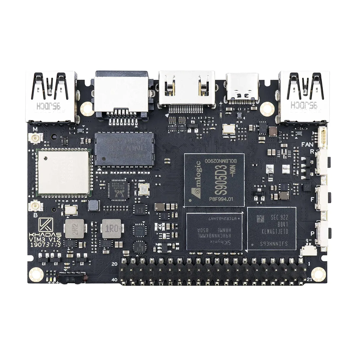 Estink Estink VIM3L S905D3 12nm barebone mini PC — produktbilde
