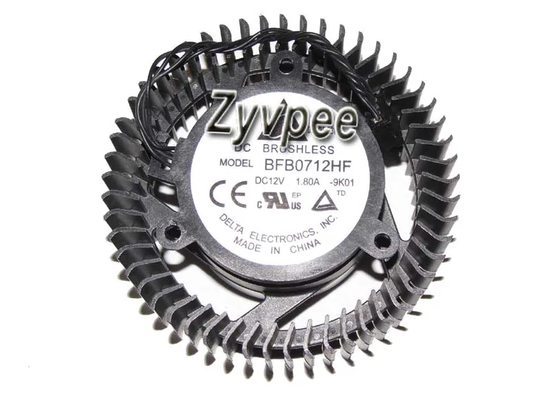 Zyvpee Zyvpee BFB0712HF 9K01 12V 1.8A 4 Pin VGA Fan for GTX465 470 560 480 — foto produk