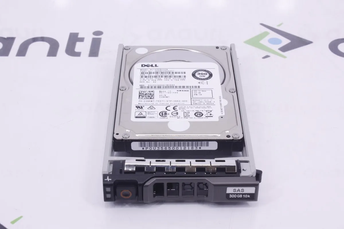 DELL DELL 3NKW7 300GB 10000 RPM SAS 2.5" internal hard drive — 제품 사진