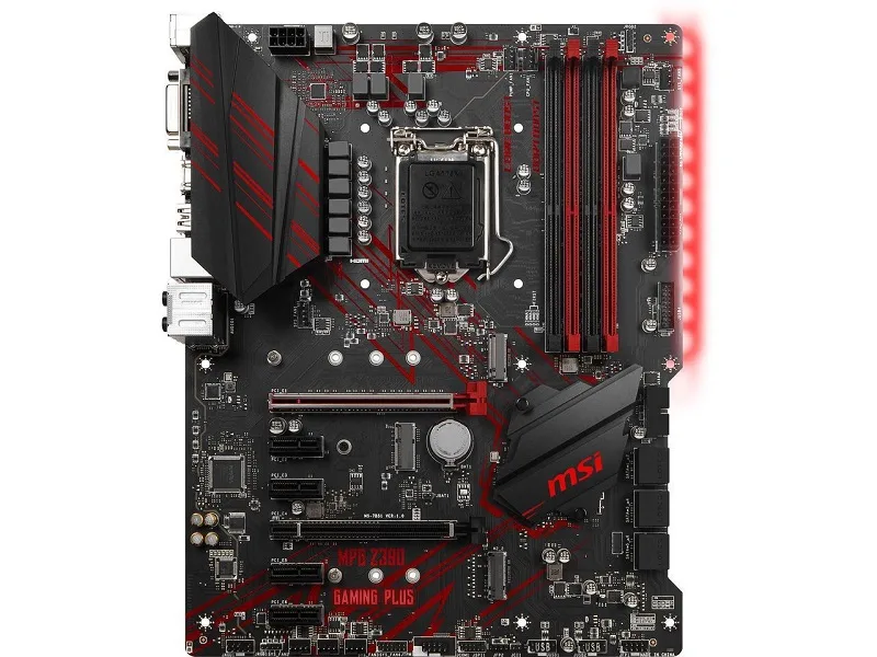 MSI MSI MPG Z390 Gaming Plus Intel motherboard — product photo