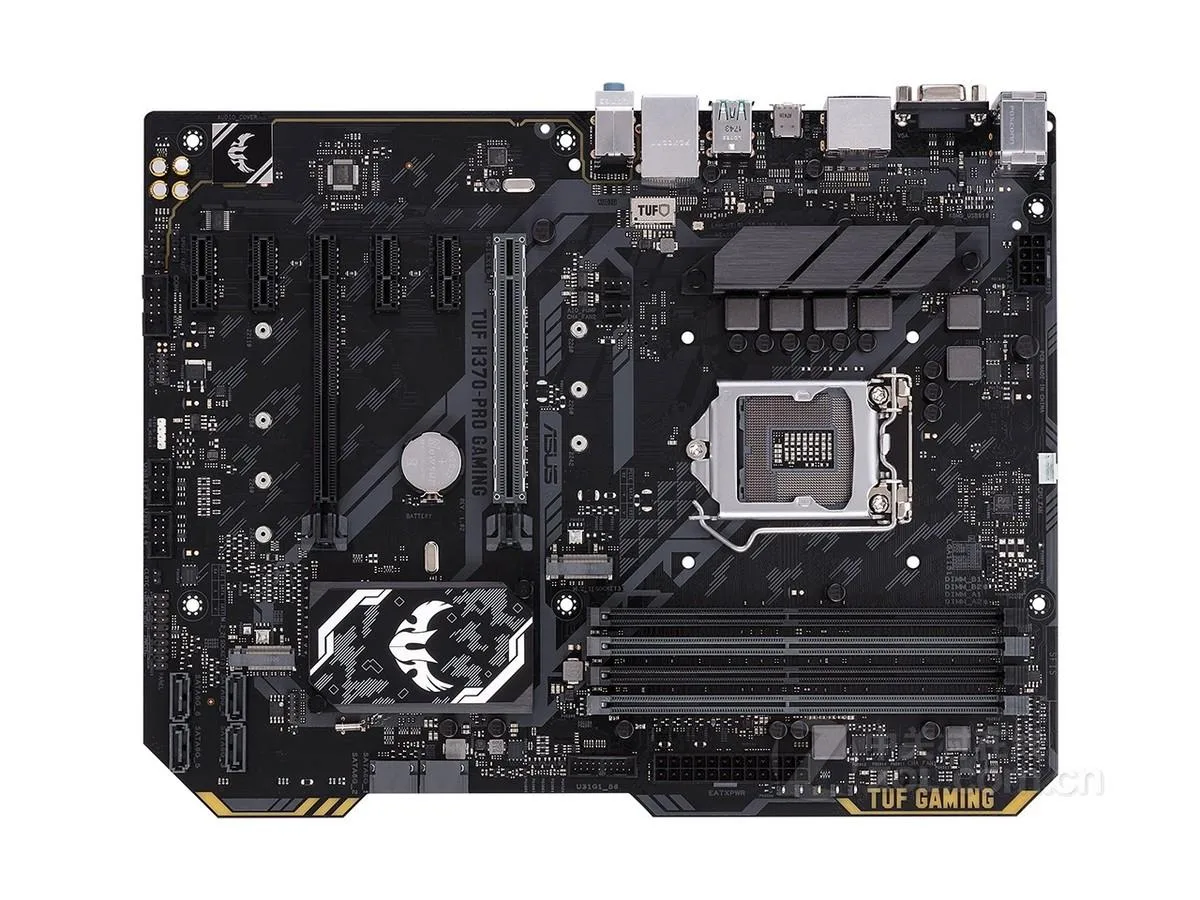 ASUS ASUS TUF H370-PRO GAMING 64GB Intel motherboard — photo du produit