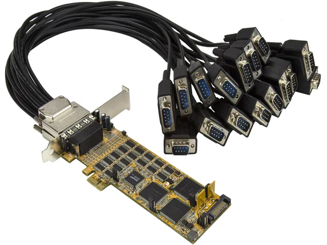 STARTECH STARTECH PEX16S550LP 16-port low-profile serial expansion card — produktfoto