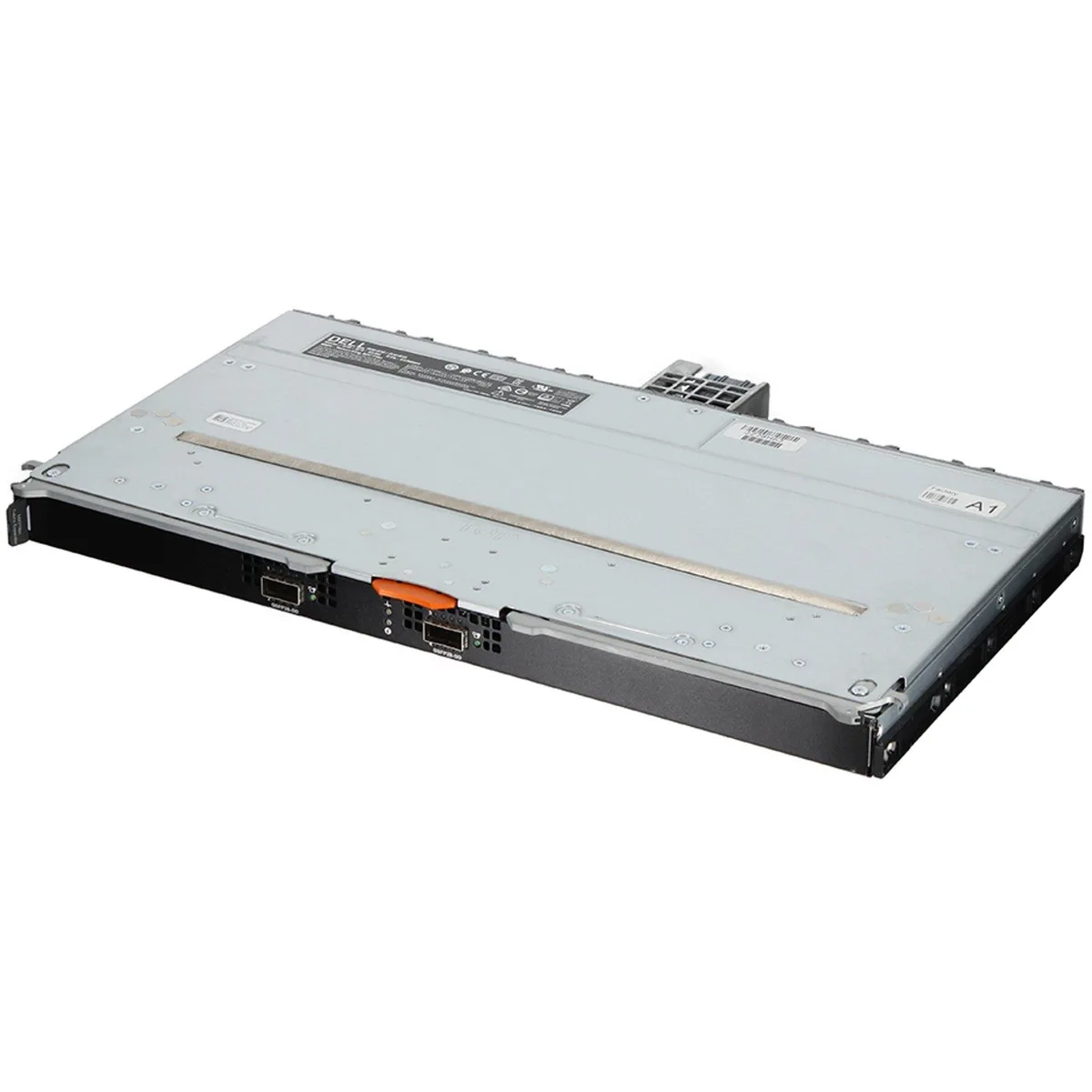 Dell MX7116N fabric expander module with two QSFP28-DD ports