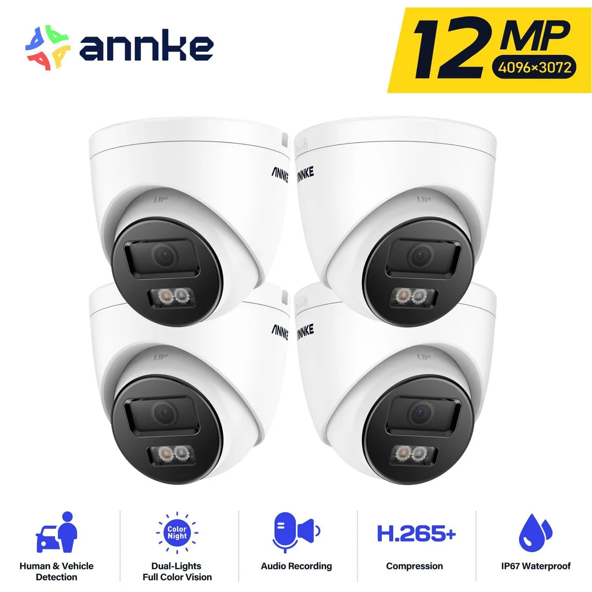 Annke Annke C1200 12MP network camera — produktbild