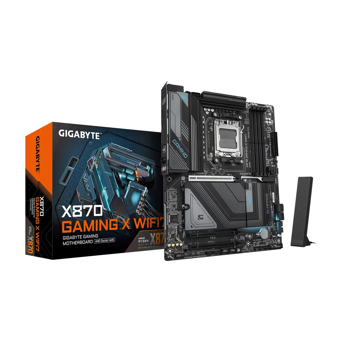GIGABYTE GIGABYTE X870 GAMING X WIFI7 AMD motherboard — product photo
