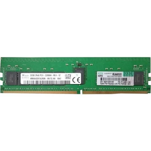 HPE HPE P20502-001 32GB DDR4 3200MHz CL22 ECC Registered 288-pin server RAM — 商品写真