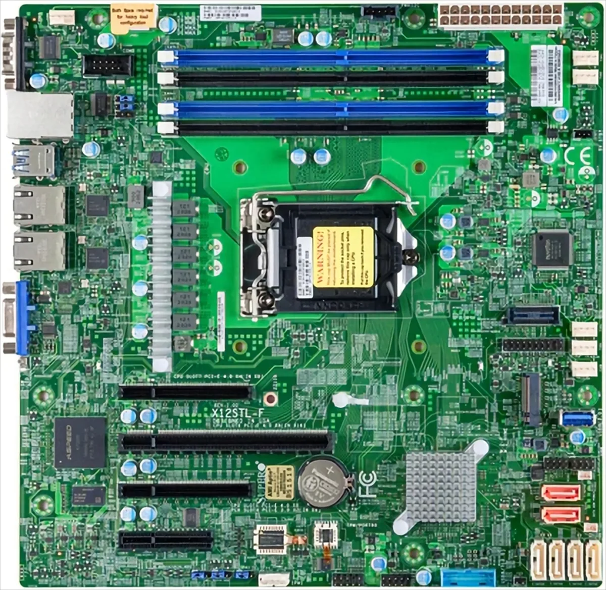 Supermicro Supermicro MBD-X12STL-F-O server motherboard LGA 1200 128GB DDR4 3200 — foto del prodotto