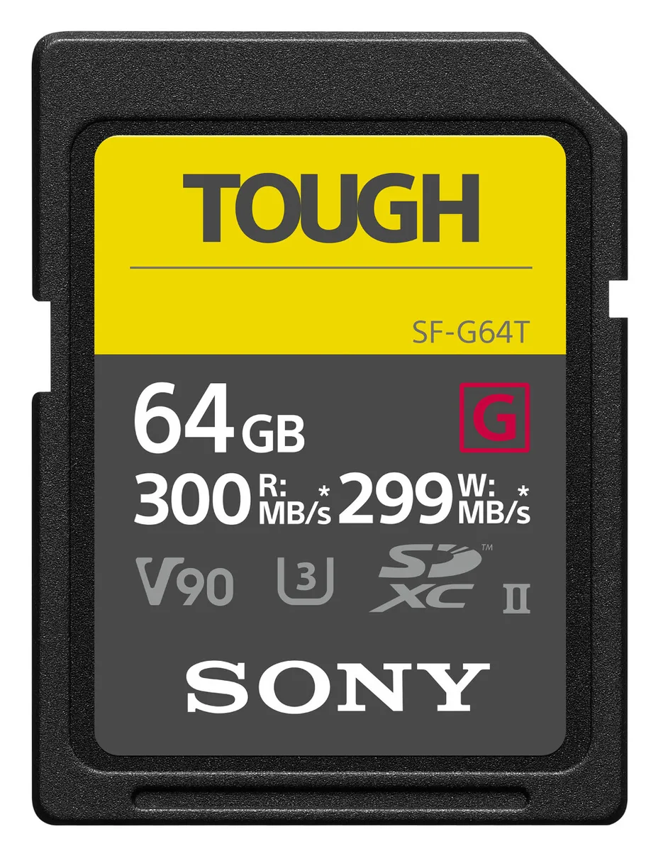 Sony Sony 64GB UHS-II Tough SDXC memory card 300/299 MB/s — foto produk
