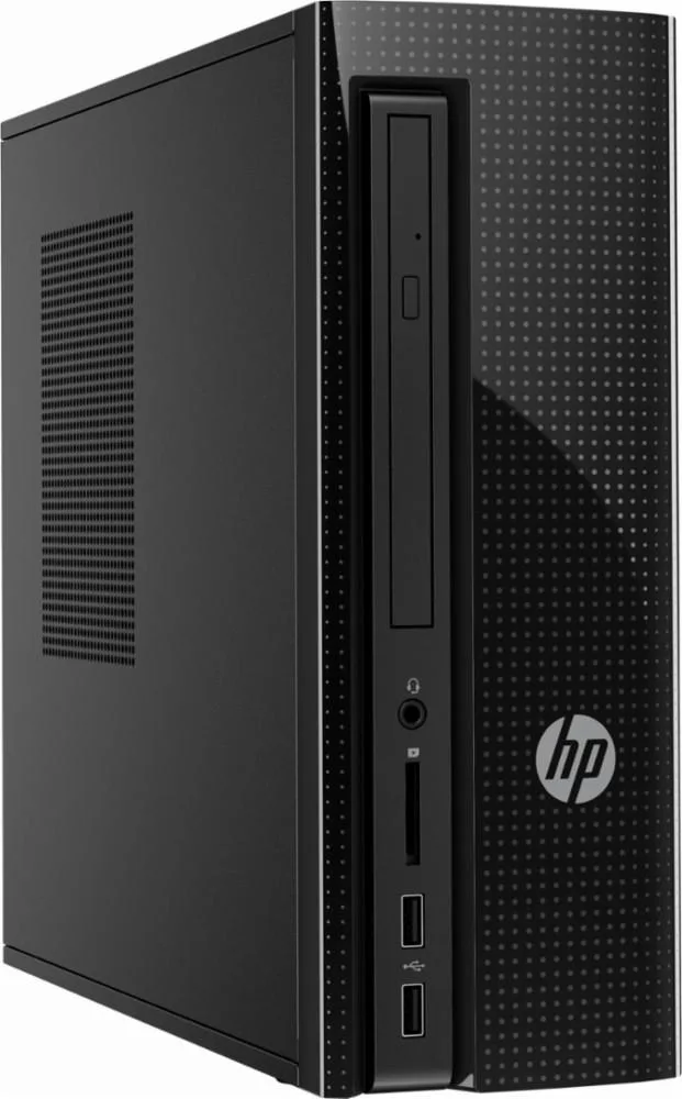 HP HP Slimline 270 SFF desktop PC, Core i3-7100 3.9GHz, 8GB DDR4, 256GB SSD — photo du produit