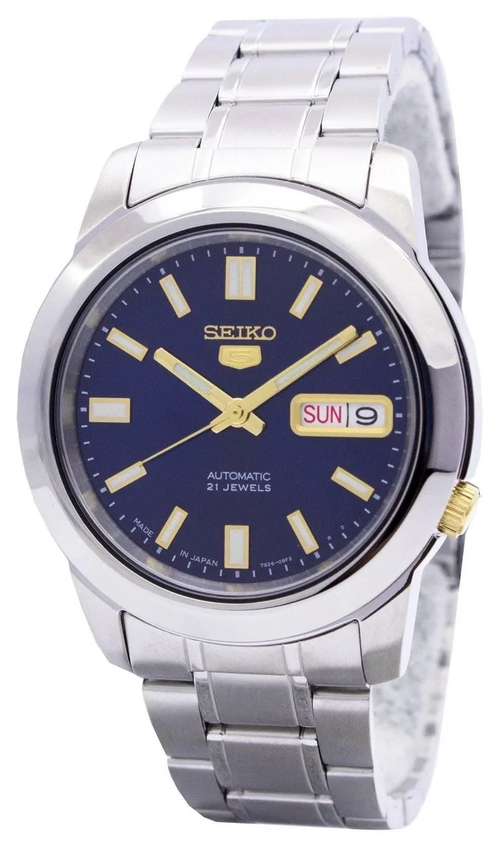 Seiko Seiko 5 SNKK11 21 Jewels 38.00mm Blue Dial Watch — product photo
