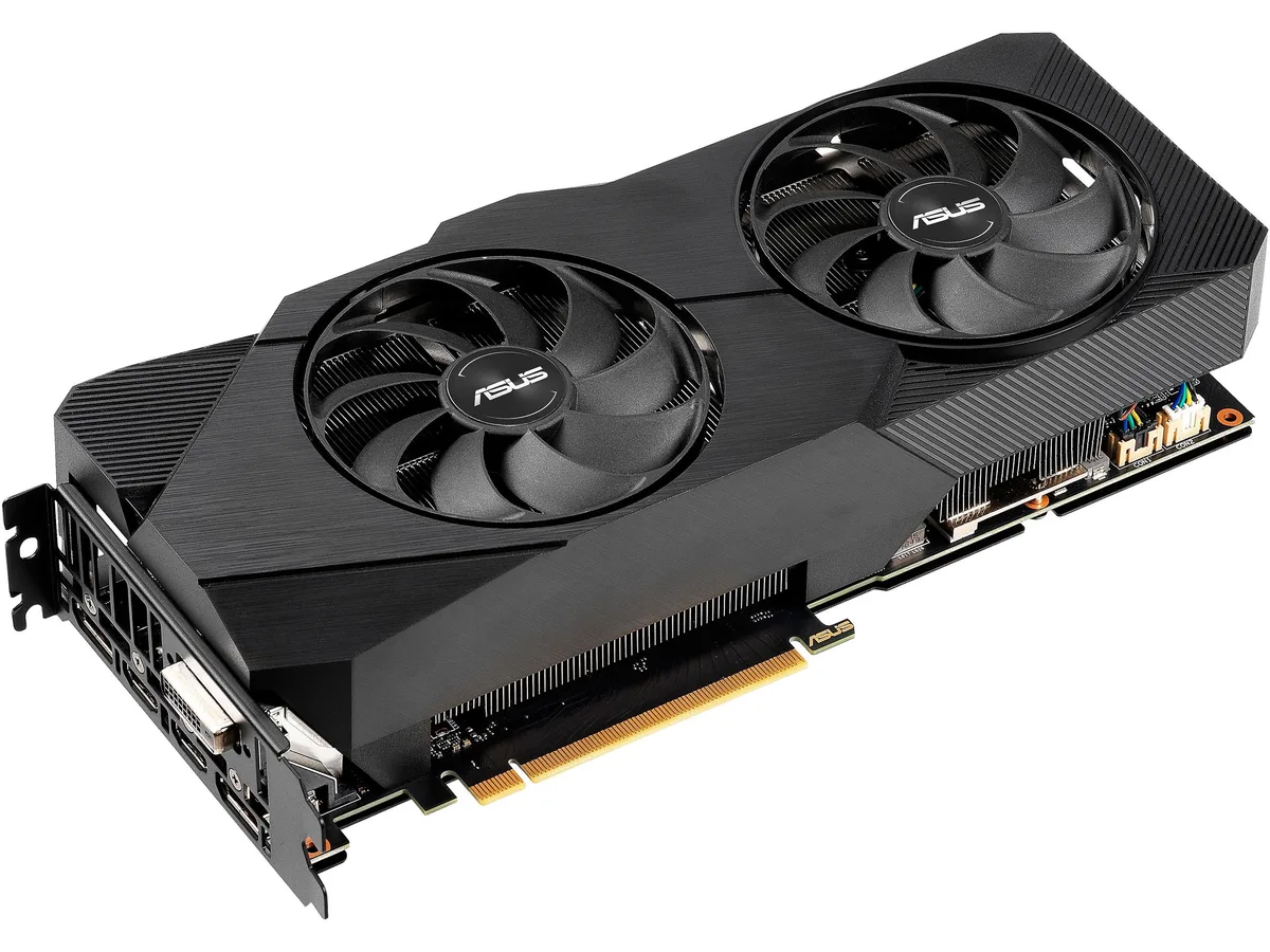 ASUS ASUS Dual RTX 2070 EVO 8GB graphics card — Produktfoto
