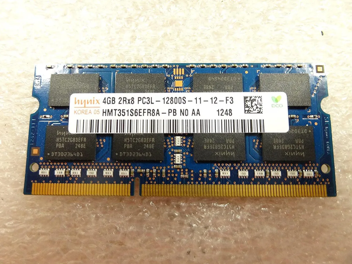 SK hynix SK hynix 4GB DDR3L 1600MHz SO-DIMM 204pin HMT351S6EFR8A-PB — termékfotó