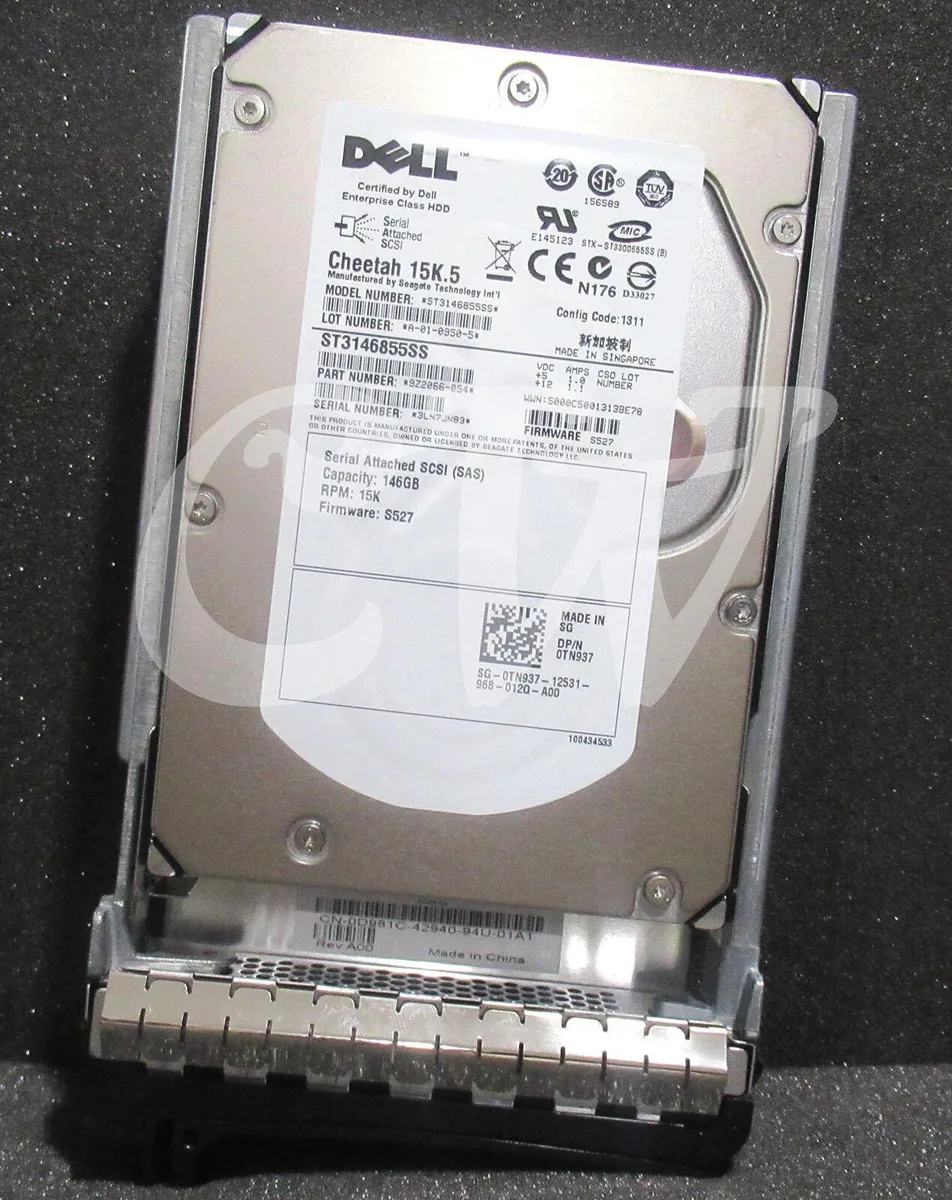 DELL DELL ST3146855SS 146GB 15000RPM 3.5" SAS internal hard drive — 商品写真