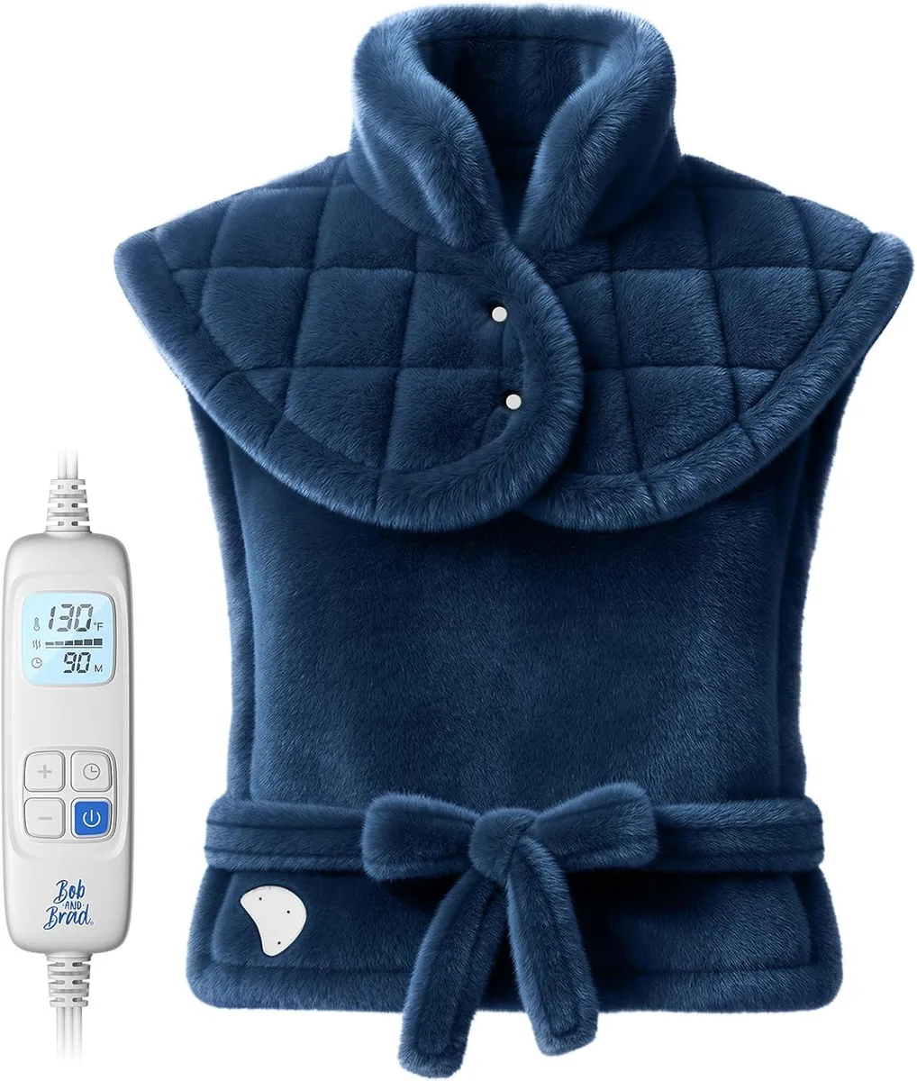 Bob and Brad Bob and Brad SW-H1022D Heating Pad Massager 24x33in 135W 6 Heat Settings — foto produk