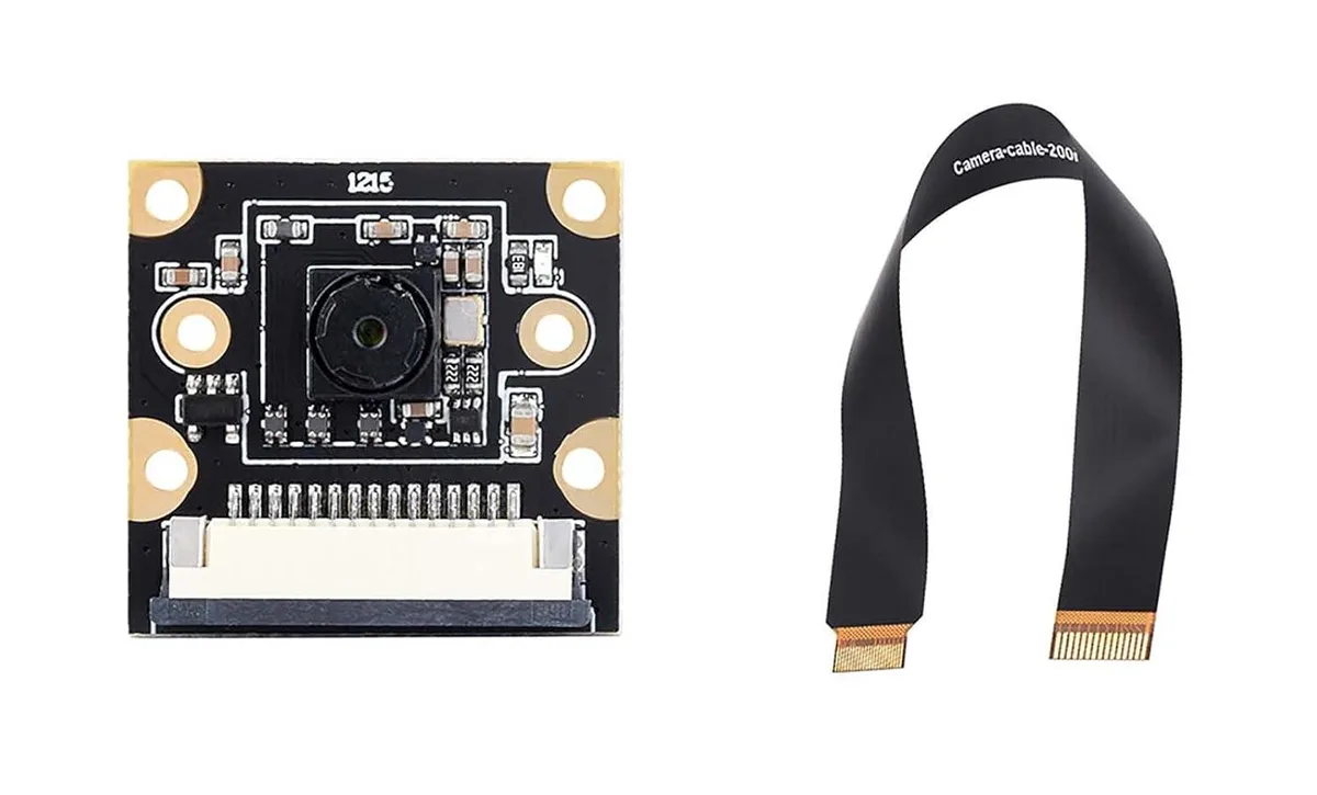 LORDWORLD LORDWORLD IMX219 8MP Camera Module Raspberry Pi 5 79.3° FOV 200mm Cable — صورة المنتج