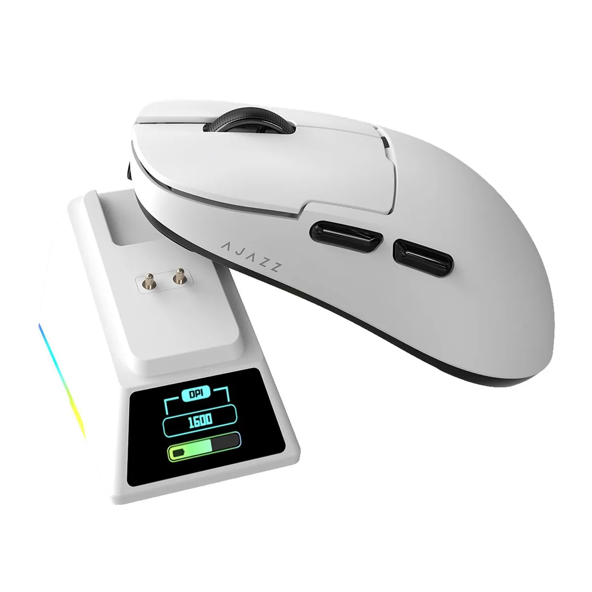 DAIDAI AJ159 APEX Gaming Mouse 56g PAW3950 42K DPI 8K White — 商品写真