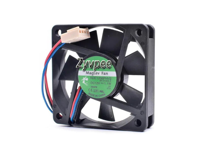 Zyvpee Zyvpee KDE1206PHV2 60x15mm 12V 1.1W 3-pin case fan — 제품 사진