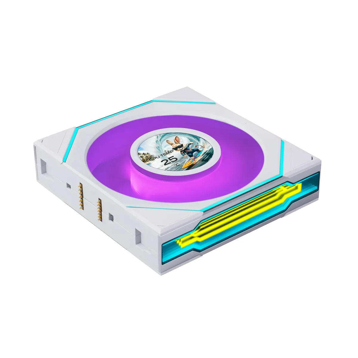 Lian Li Lian Li UNI FAN SL-INF LCD Flex 120 mm ARGB White — صورة المنتج