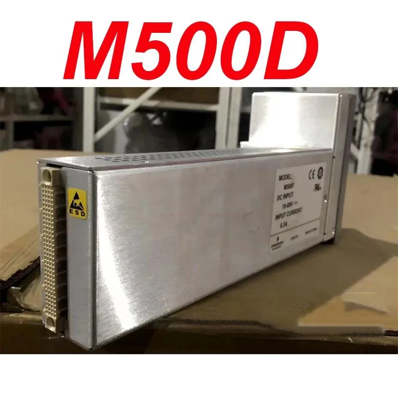 KHACHIMO M500D ATX power supply module, rectangular metal unit with fan grille and cable connectors