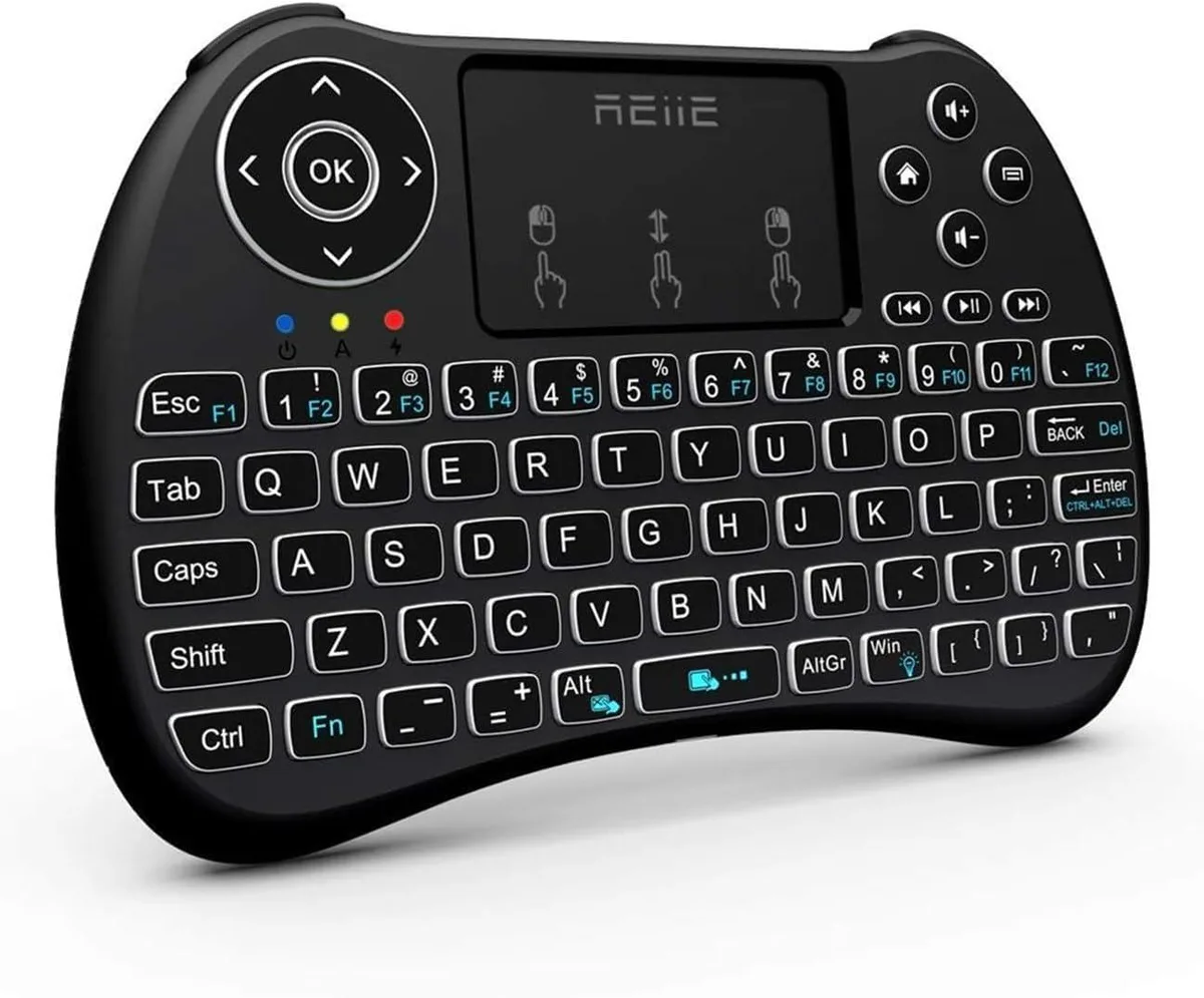 MCDODO MCDODO REIIE H9+ Mini Keyboard 2.4GHz Wireless Backlit 73 Keys Touchpad — 商品照片