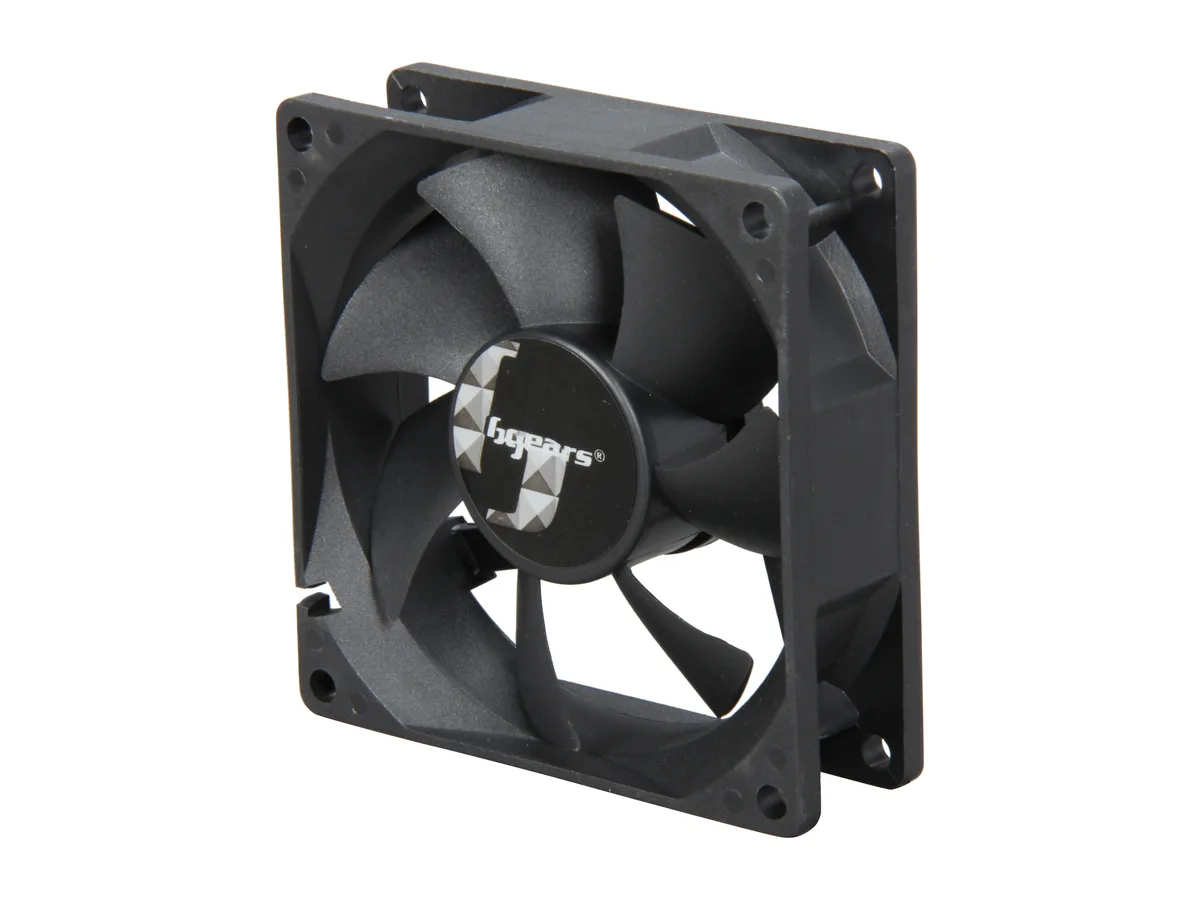 BGears BGears b-Blaster 80 80mm 3500 RPM 62 CFM 39 dBA 3-pin case fan — ภาพสินค้า