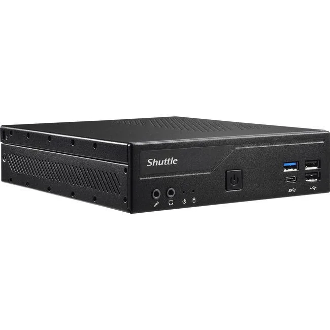 Shuttle Computer Shuttle Computer DH610 barebone pc LGA1700 H610 64GB DDR4 1.3L — снимка на продукта