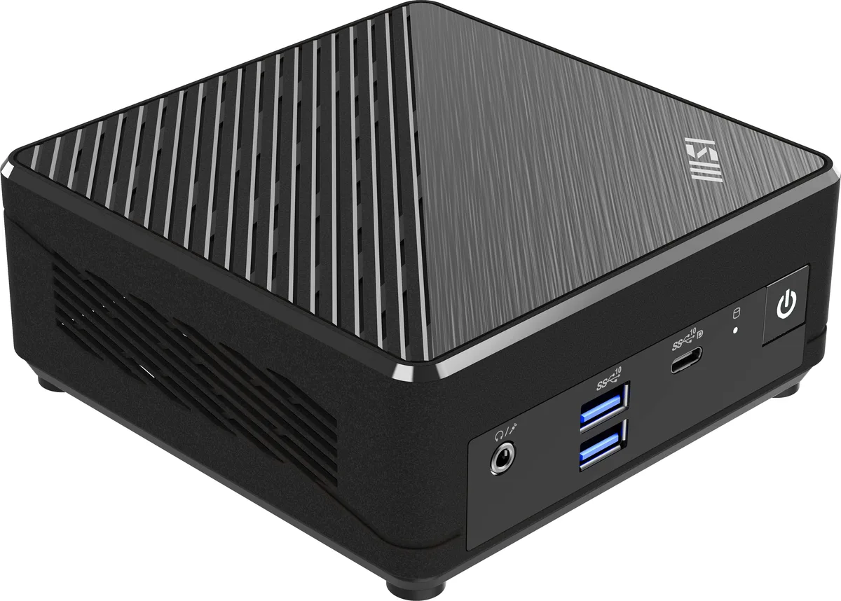 MSI MSI Cubi N ADL-021US desktop PC Intel N100 4GB DDR4 128GB SATA SSD Windows 11 Pro — photo du produit