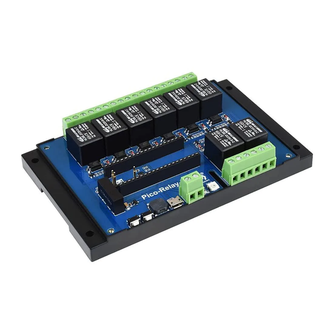 LORDWORLD LORDWORLD Industrial 8-Channel Relay Module for Raspberry Pi Pico — produktfoto