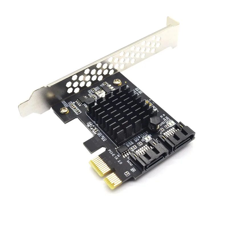 weastlinks weastlinks PCIe to 2 Port SATA III 6Gbps Expansion Card — produktfoto