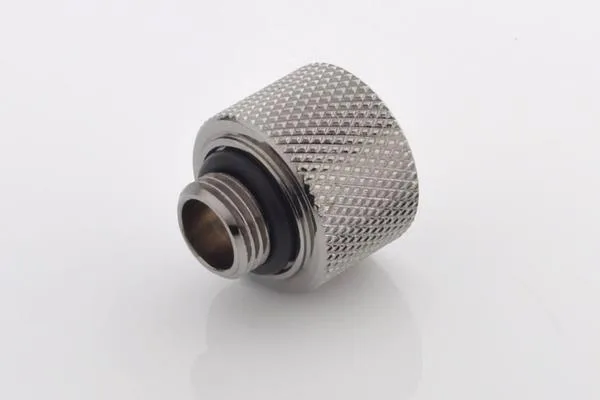Bitspower Bitspower BP-BSWP-C10 G1/8" to IG1/4" Adapter Black Sparkle — Produktfoto