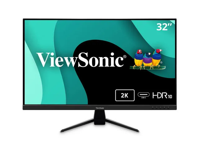 ViewSonic ViewSonic VX3267U-2K 32" 1440p IPS 75Hz USB-C 65W monitor — product photo