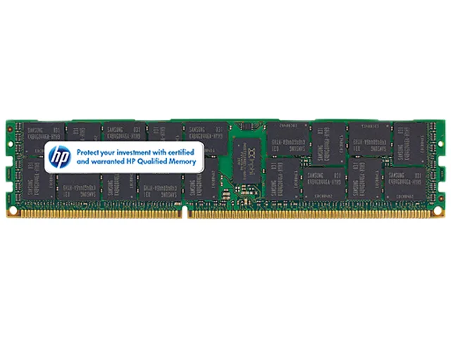 HP HP 627814-B21 32GB 240-Pin DDR3 1066 PC3-8500 CL7 ECC Registered Quad Rank server RAM — produktbild