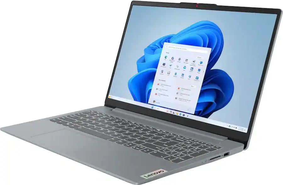 Thin light laptop Arctic Grey finish 15.6 inch screen
