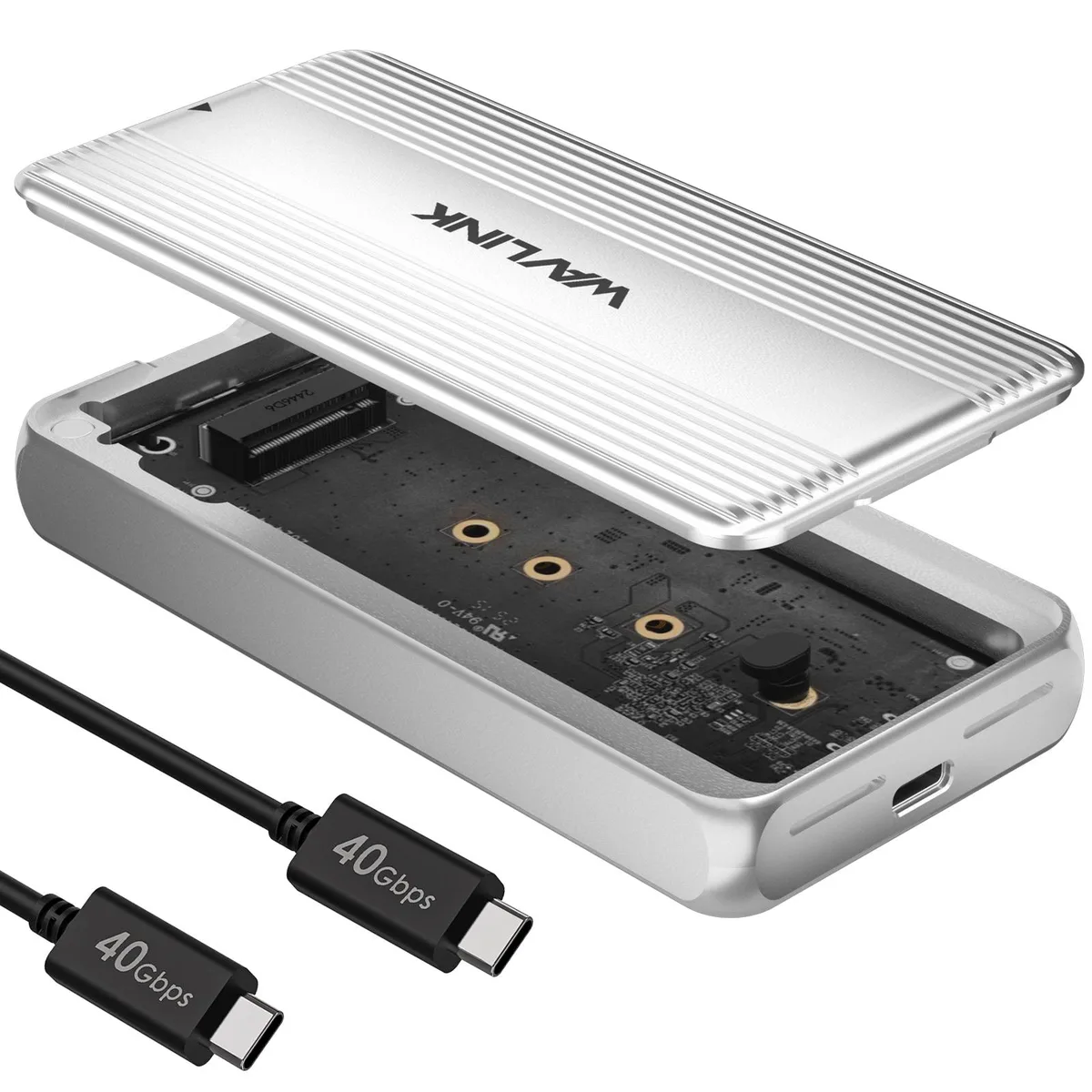 Wavlink Wavlink WL-ST406C 40Gbps USB4 NVMe drive enclosure — 제품 사진