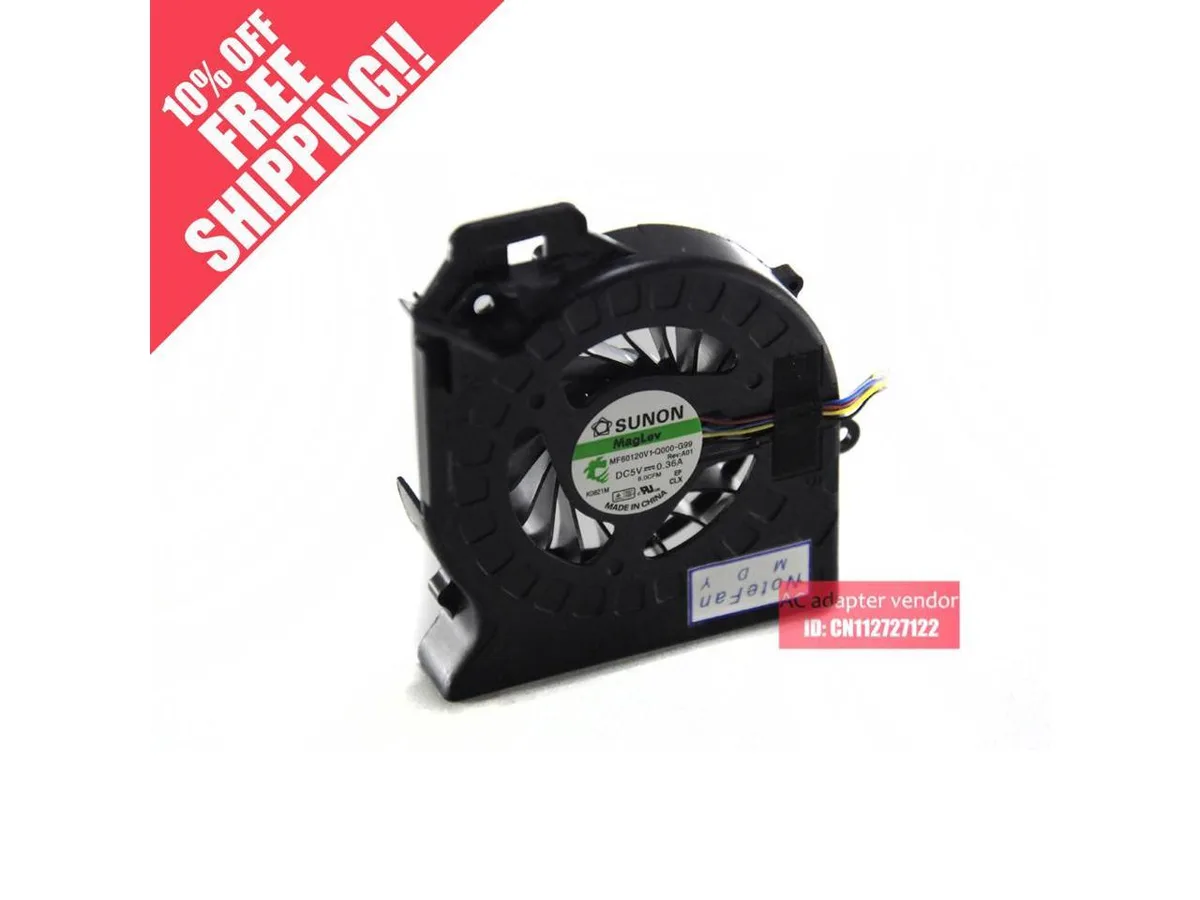 Fans Fans CPU Air Cooler for HP DV6-6000 DV6-6050 DV7-6B DV7-6C — fotografia produktu