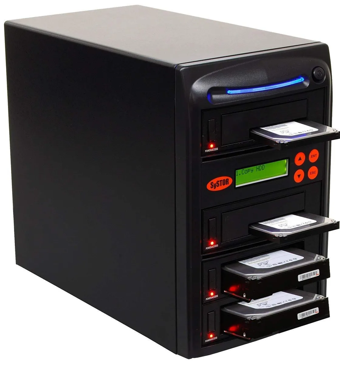 Systor Systor 1:3 SATA Duplicator &amp; Sanitizer SYS603DP 600MB/s — produktfoto