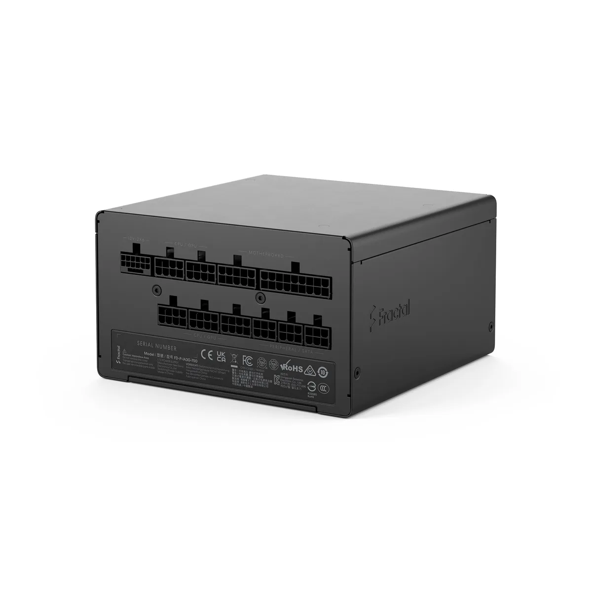 Fractal Design Fractal Design FD-P-IA3G-750-US 750W ATX12V 3.1 power supply — product photo