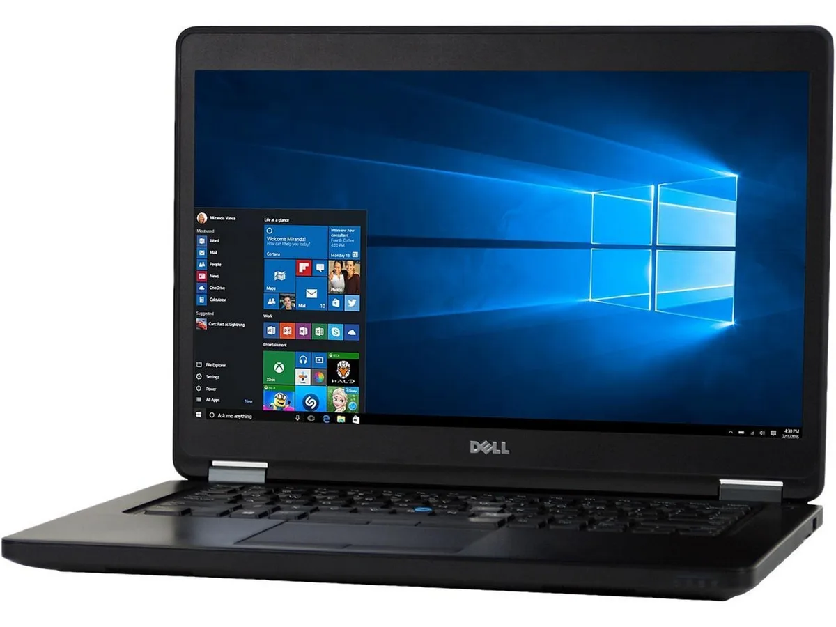 DELL DELL Latitude E5450 laptop 2.60 GHz i5 8GB 128GB SSD 14" Windows 10 Home — product photo